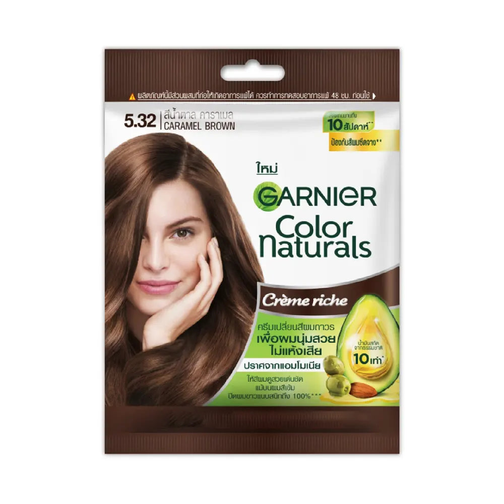 Garnier Hair Colour Dark Caramel Brown 5.32 (Rs-185)