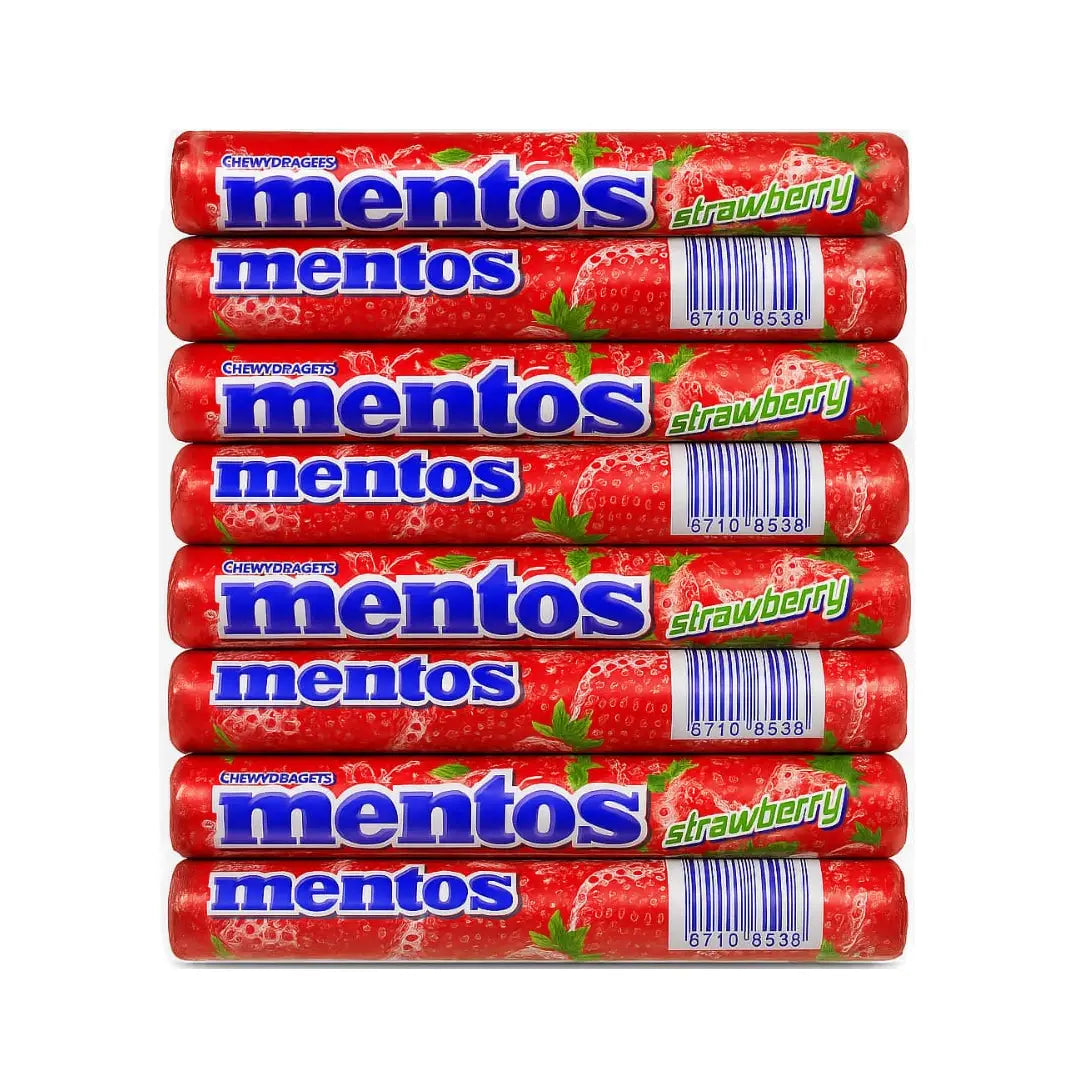 Mentos Chewy Dragees Strawberry