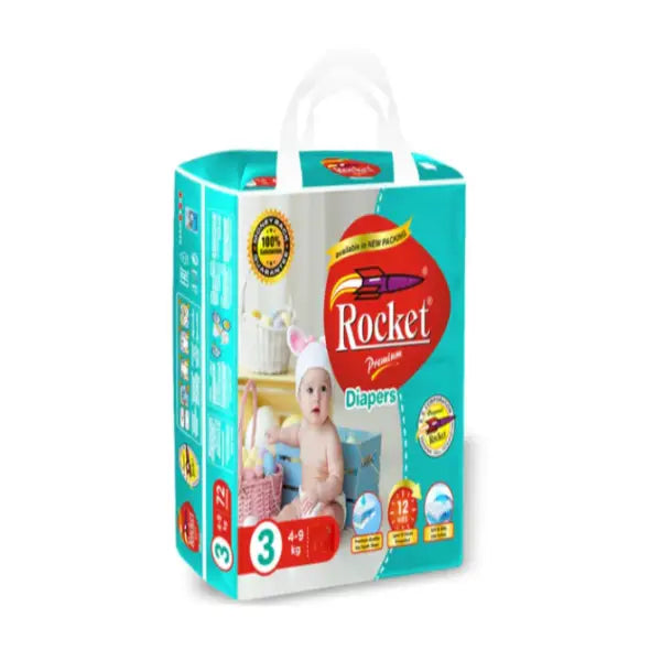 Rocket Premium Diapers Medium(44 Pcs)
