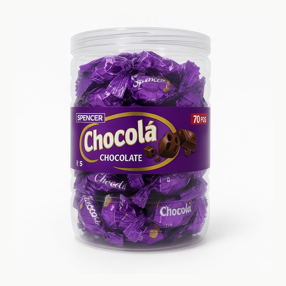 Chocola Jar Rs-5 (70Pcs)
