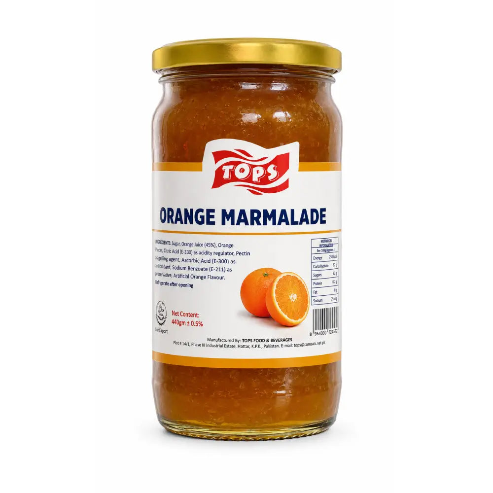 Tops Jam Orange 440g