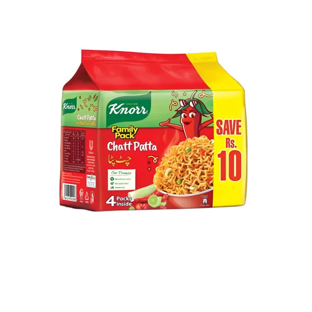 Knorr Noodle Chatt Patta 244g (Family Pack)