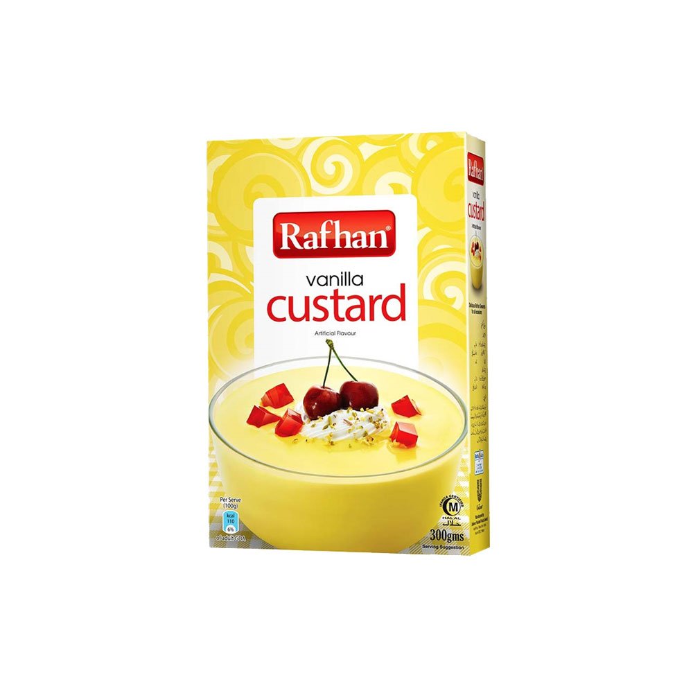 Rafhan Vanilla Custard 275g (Rs-210)