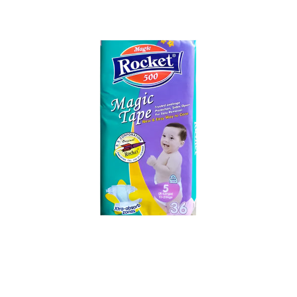 Rocket Magic Diapers Extra Large(36 Pcs)