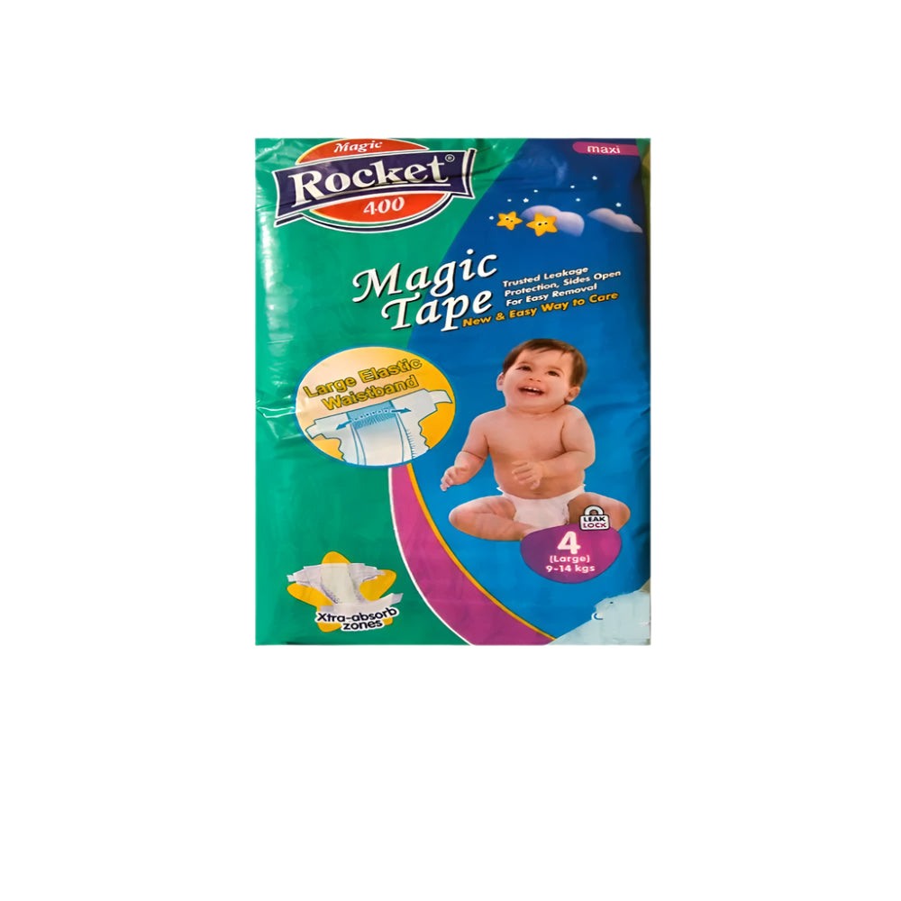 Rocket Magic Diapers Large(72 Pcs)