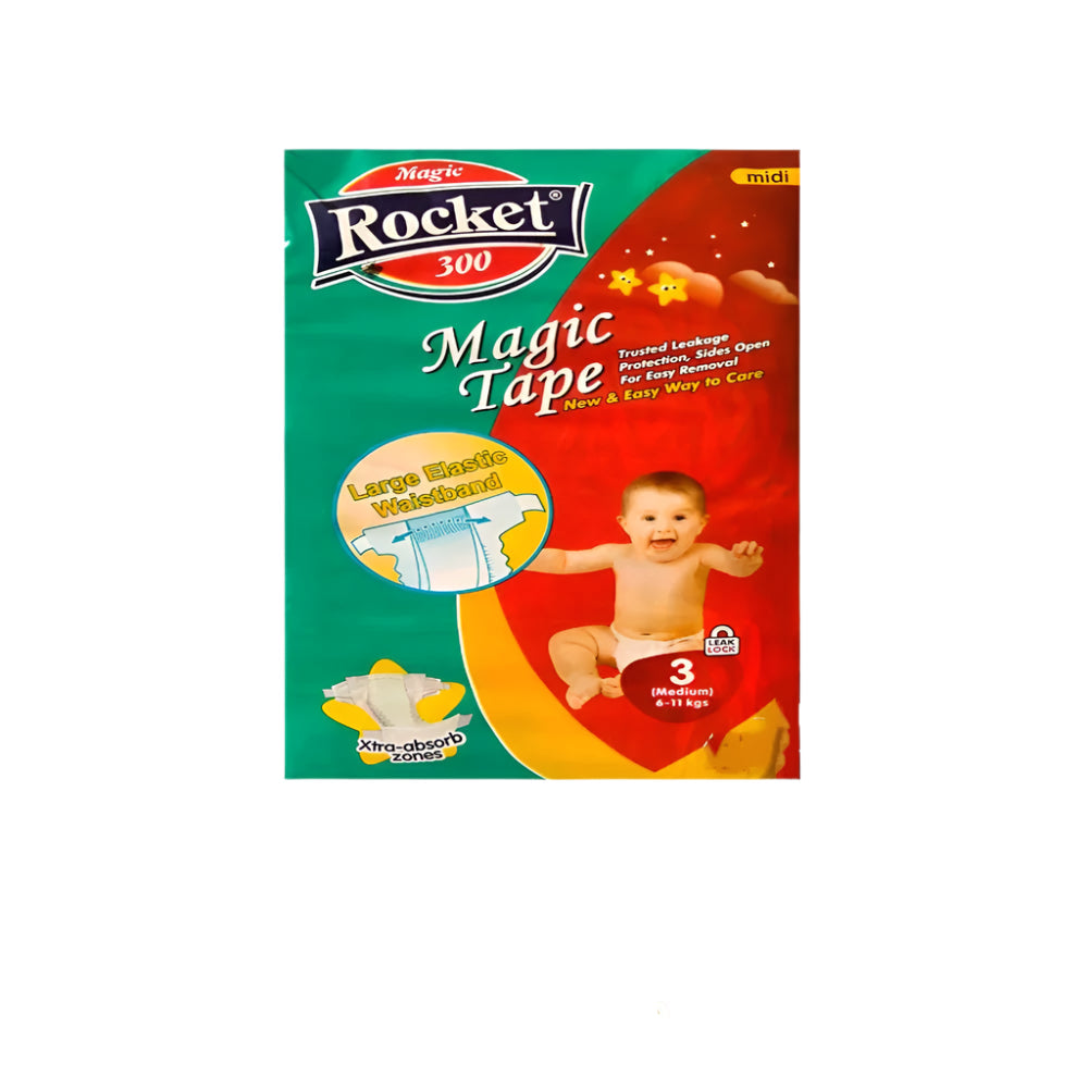 Rocket Magic Diapers Medium(84 Pcs)