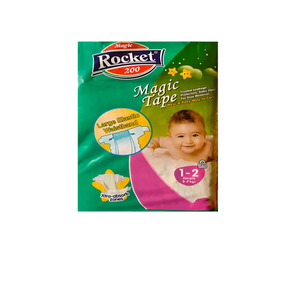 Rocket Magic Diapers Small(96 Pcs)