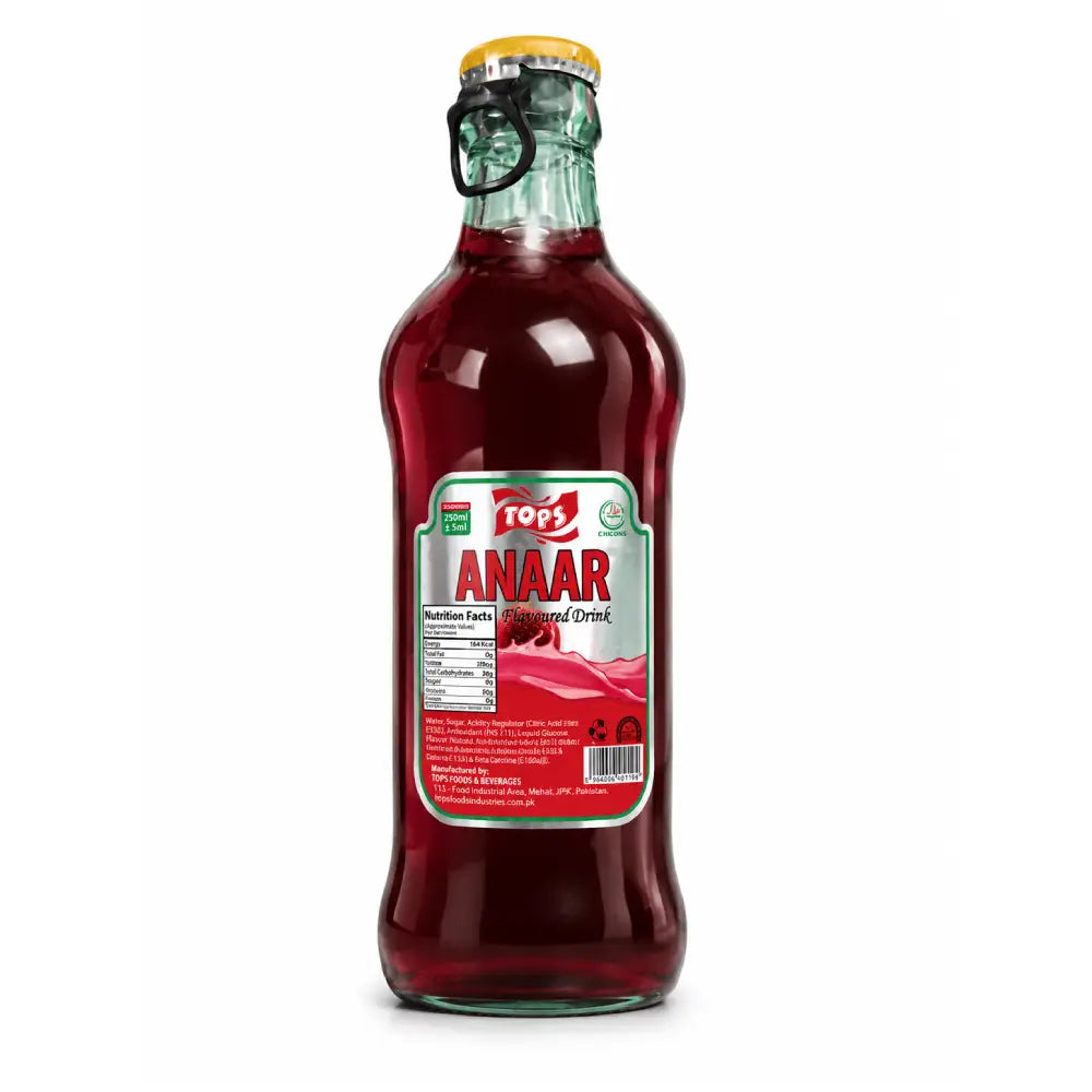 Tops Bottle 250ml - Anaar