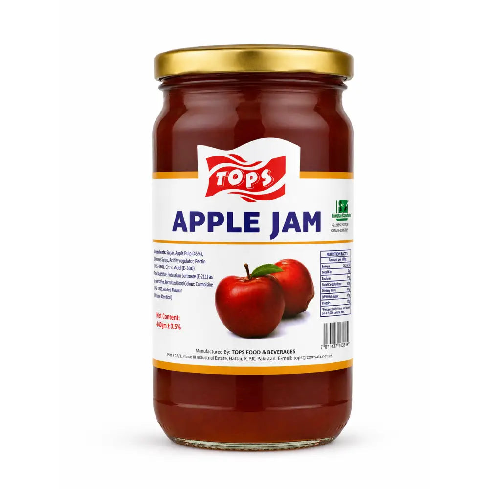 Tops Jam Apple 440g