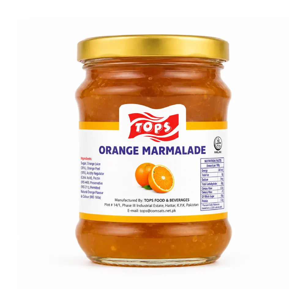 Tops Jam Orange 200g
