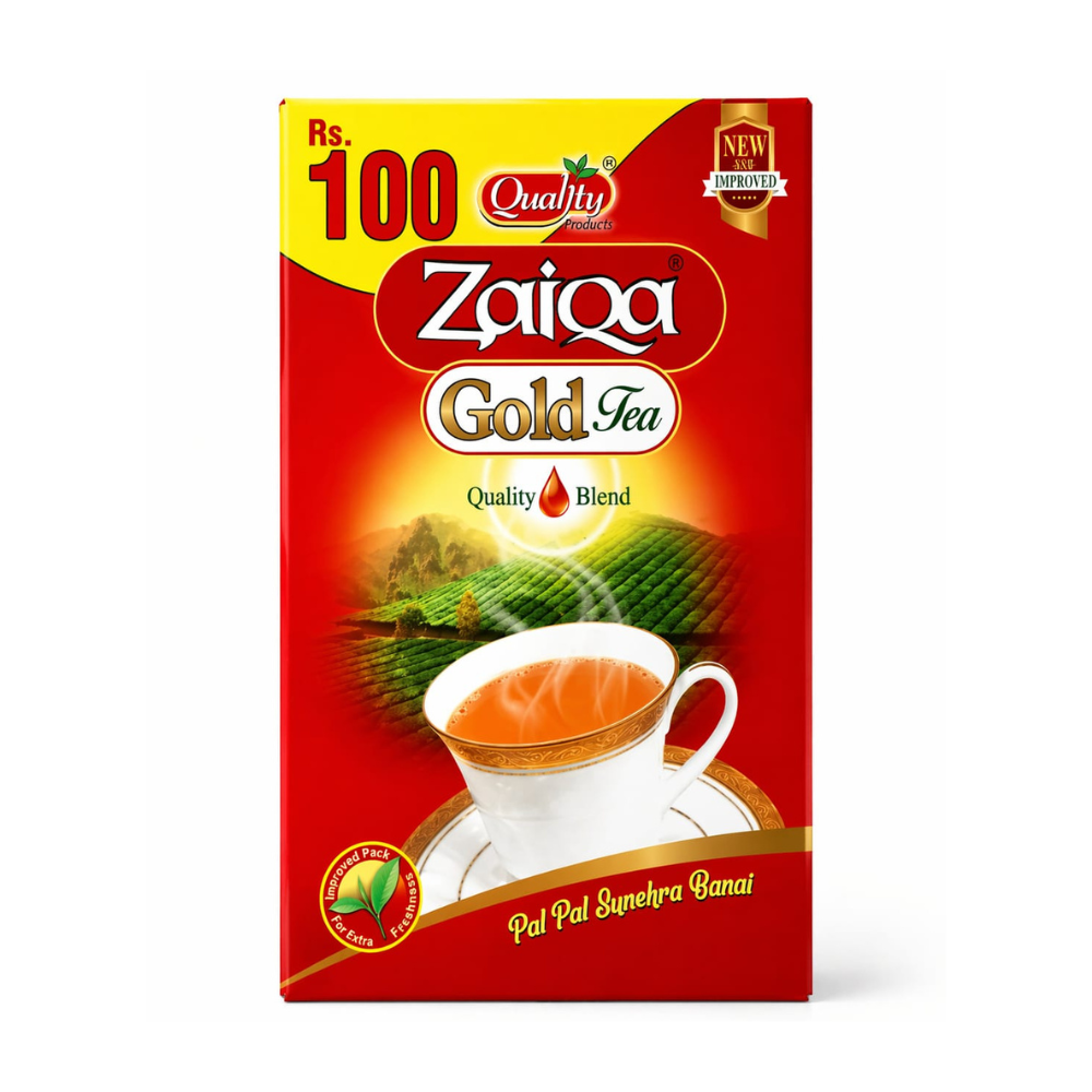 Zaiqa Gold Tea (Rs-100)