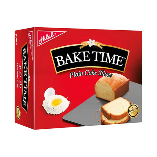 Hilal Bake Time Plain Cake Slices 40Rs -(6Pcs)