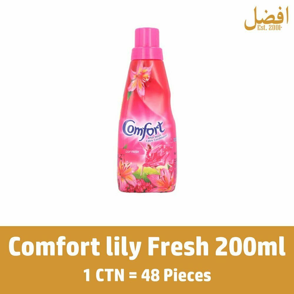 Comfort lily Fresh(Pink) 200ml (Rs-250)