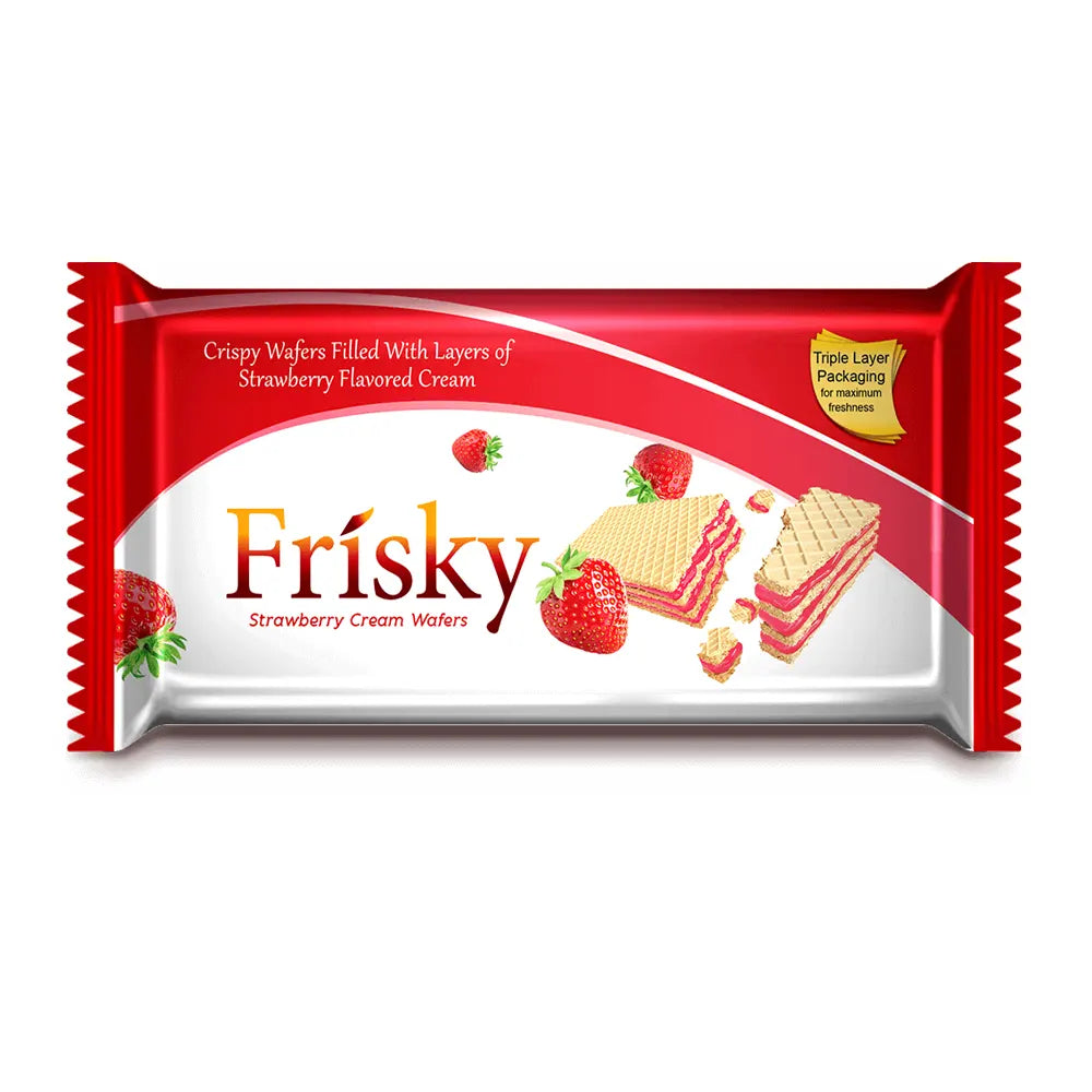 Frisky Wafer Strawberry