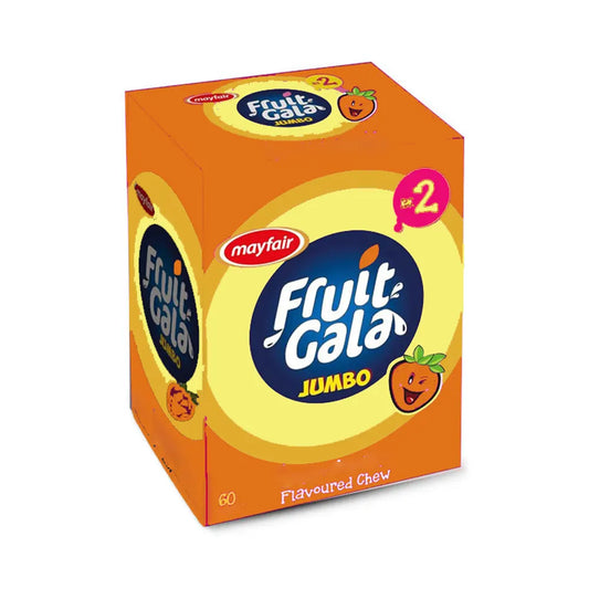 Fruit Gala Orange Toffie 2Rs (100Pcs)