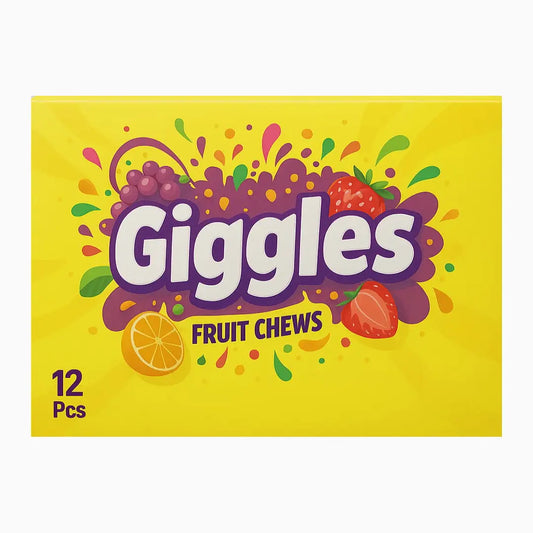 Giggles Fruit Chew Rs-30 (12Pcs)