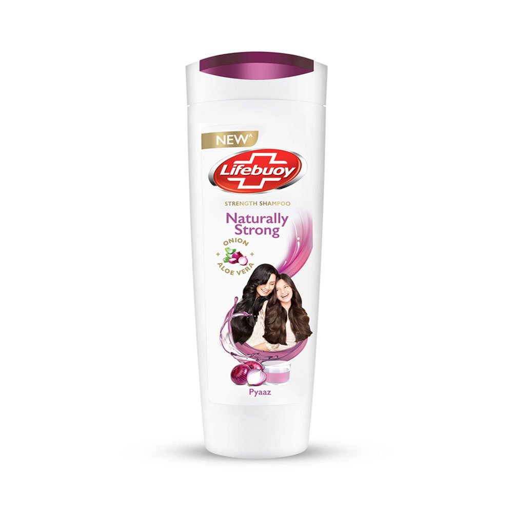 Lifebuoy Naturally Strong(Pyaaz) Shampoo 175ml(Rs-340)