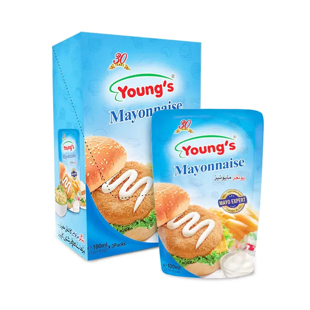 Youngs Mayonnaise 100ml (1*3)Box