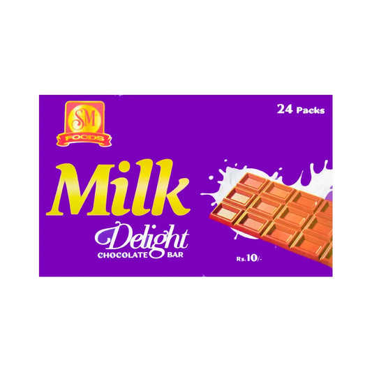 Gibs Milk Delight Chocolate 10Rs(24Pcs)