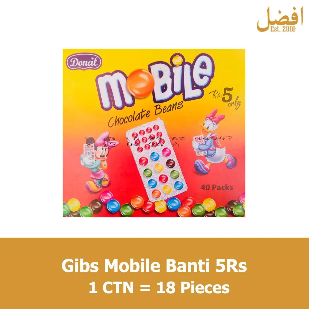 Mobile Banti 5Rs (40 Pcs)