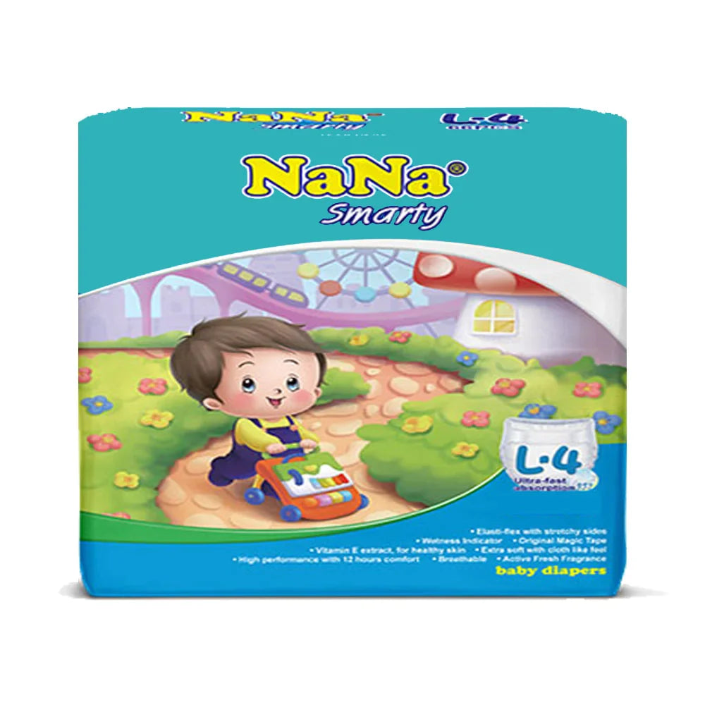 Nana Smarty Diapers Large-(36 Pcs)