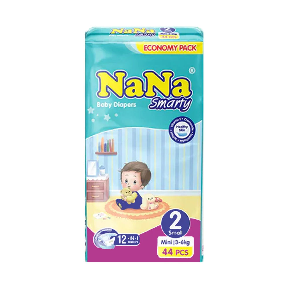 Nana Smarty Diapers Small-(44 Pcs)