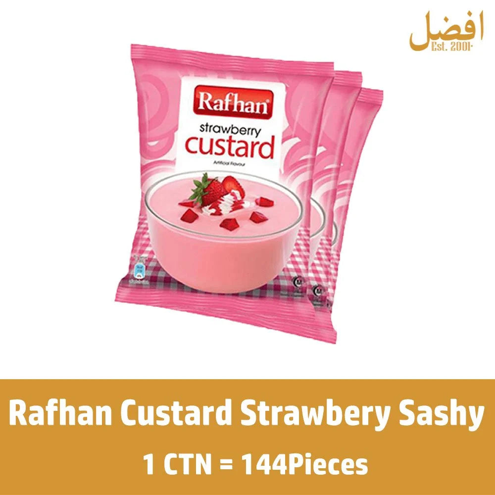 Rafhan Custard Strawberry Sashy (1*8)