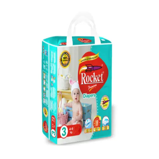 Rocket Premium Diapers Medium(44 Pcs)