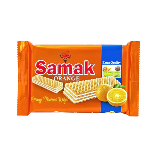 Samak Wafer Orange -12Pcs