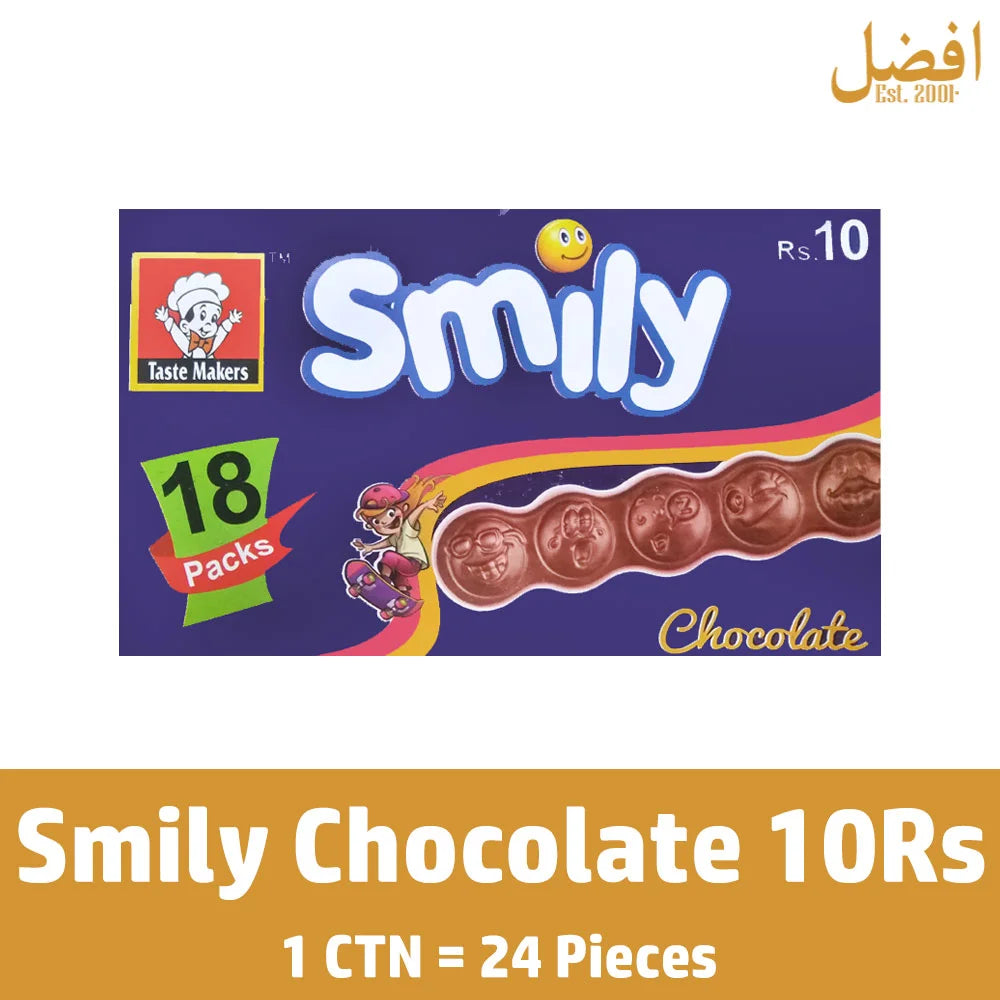 Smily Chocolate 10Rs (24Pcs)