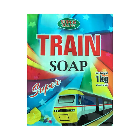 Train Soap Super 1Kg (کپڑے والا صابن) (4 Pcs)