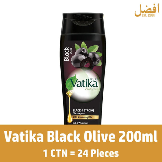 Vatika Shampoo Black Olive 200ml(Rs-400)