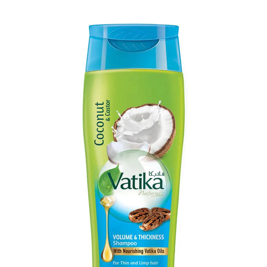 Vatika Shampoo Coconut & Castor 200ml(Rs-400)