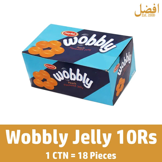 Wobbly Peach Jelly 10Rs