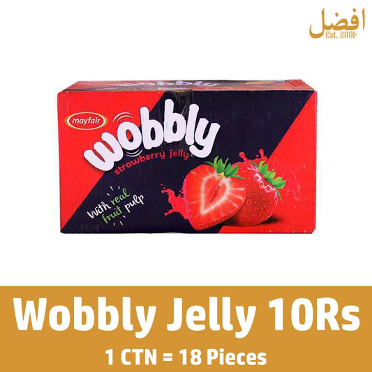 Wobbly Strawberry Jelly 10Rs