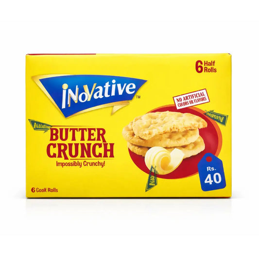 Inovative Butter Crunch Biscuit Half Roll 40Rs