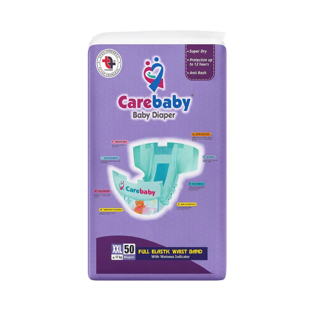 Care Baby Diapers XXL(50 Pcs)