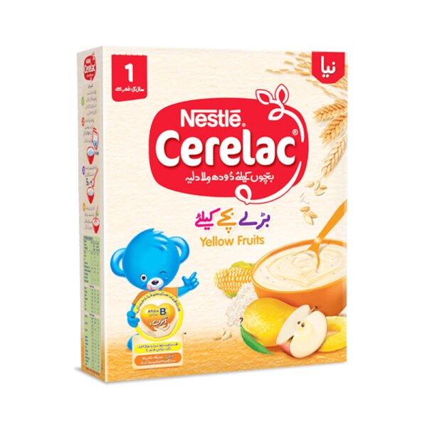 Cerelac Bara Bacha Yellow Fruits - 175Gm (10-Mo)