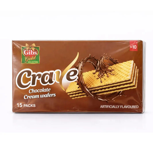 Gibs Crave Wafer Chocolate 10Rs (15Pcs)