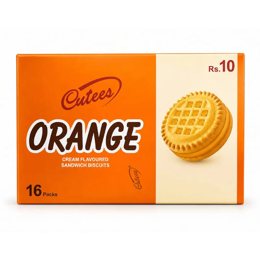 Cutees Orange Snack Pack 10Rs(16Pcs)
