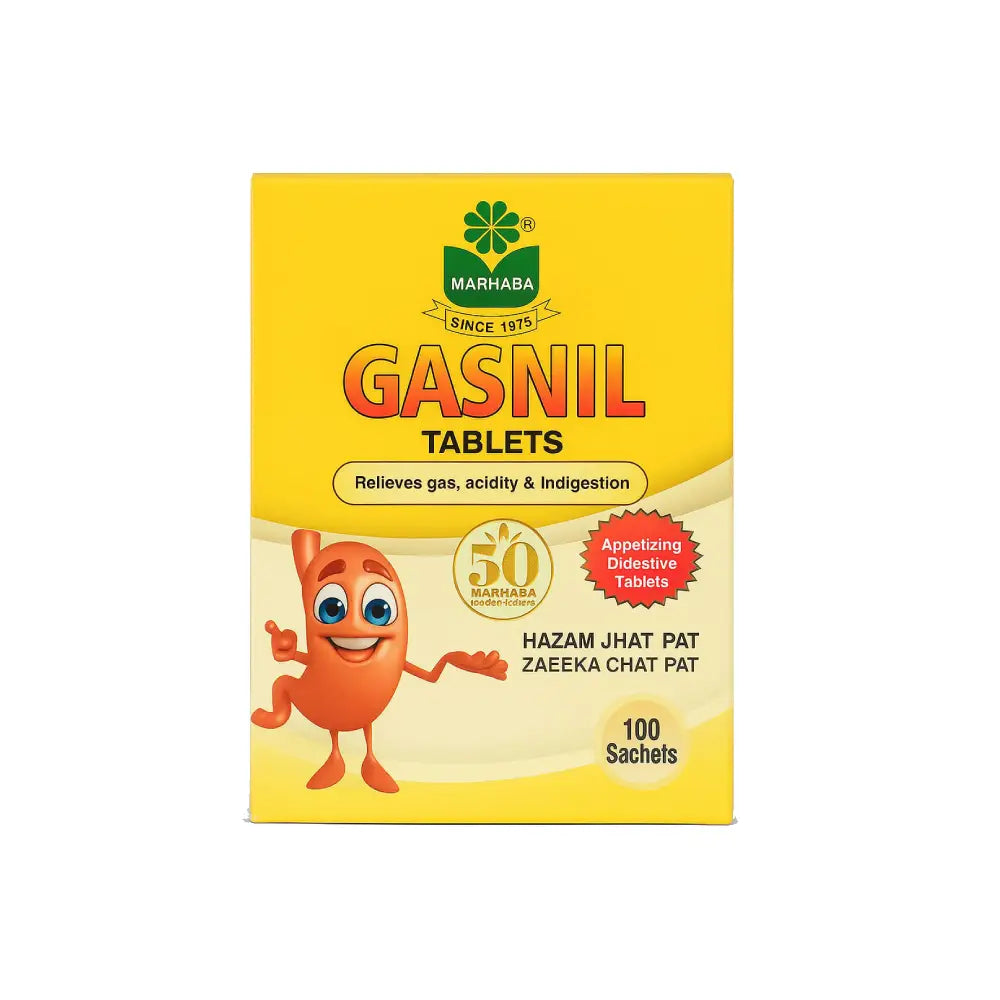 Marhaba Gasnil Tablets (Hajmola) -200Pcs