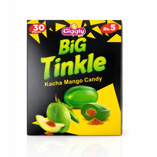 Giggly Big Tinkle Kacha Mango Toffie 5Rs