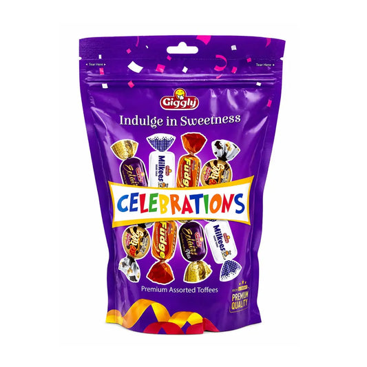 Giggly Celebration Toffee 5Rs(50Pcs)