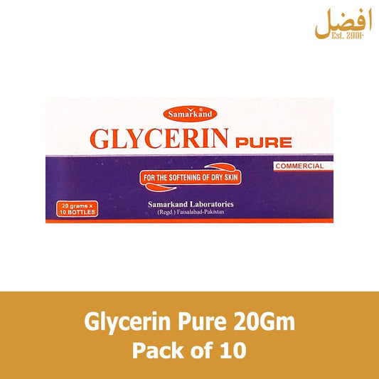 Glycerin Pure 20Gm (1*10)