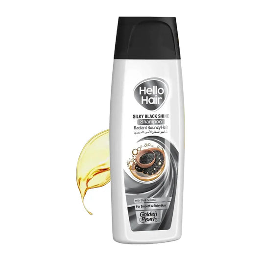 Hello Hair Silk Black 360ml (Rs-600)