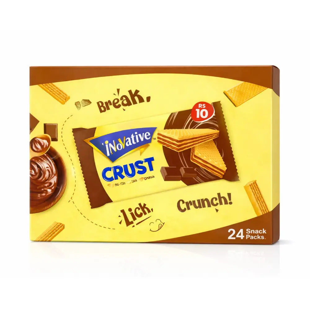 Inovative Crust Wafer Chocolate 10Rs (24P)