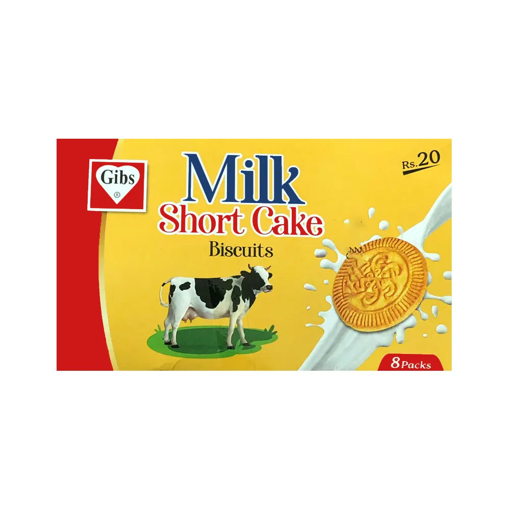 Milk Short Cake Biscuit 20Rs (8Pcs)