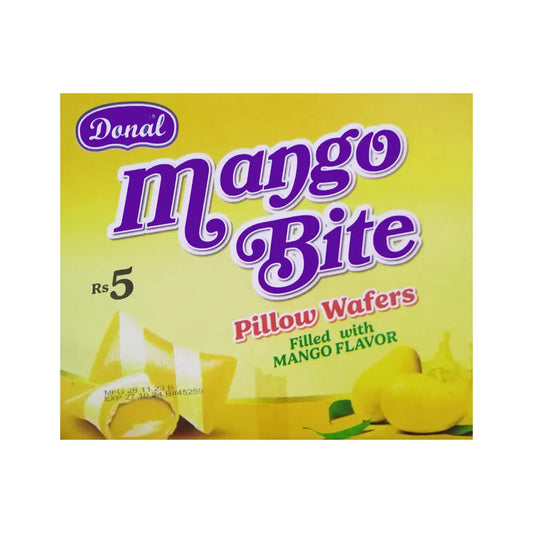 Mango Bite Pillow Wafer 5Rs (30Pcs)