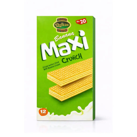 Maxi Wafer Banana 20Rs -12Pcs