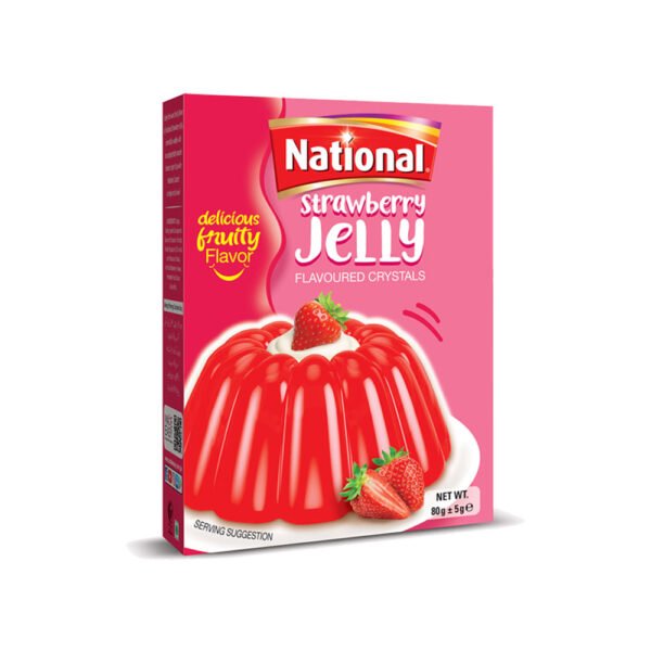 Jelly National Strawberry 80g